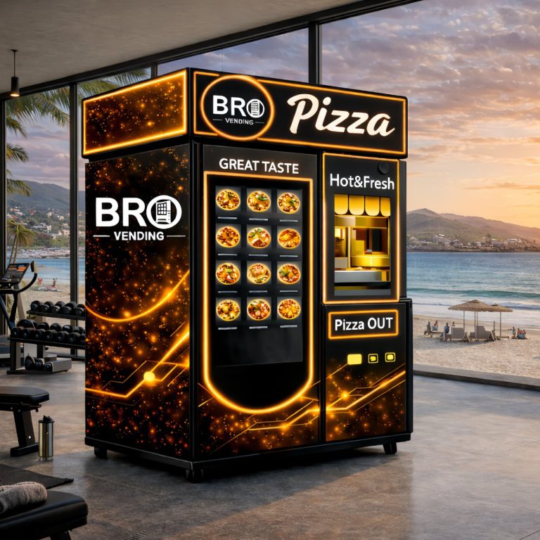 Máquinas expendedoras de pizza la revolución del vending alimentario